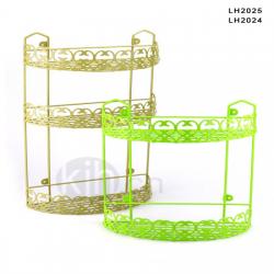 雕花半圓二層、三層架