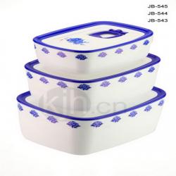 青花長方形大號(hào)保鮮盒