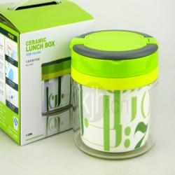 樂(lè)瓷雙提手飯盒(1120m