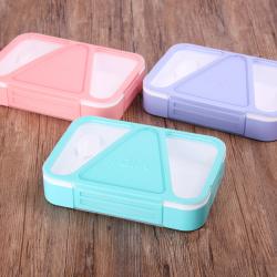 長(zhǎng)方形分格密封餐盒