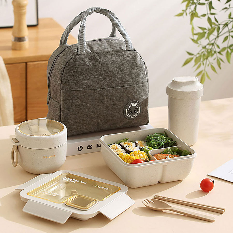 簡麥便當(dāng)盒飯盒/套裝(